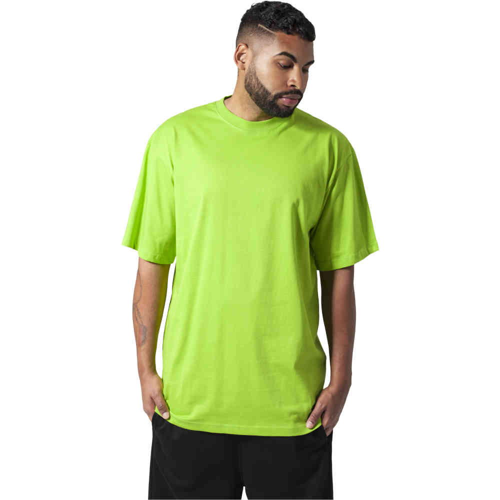 Urban Classics - Tall Heren T-shirt - Groen